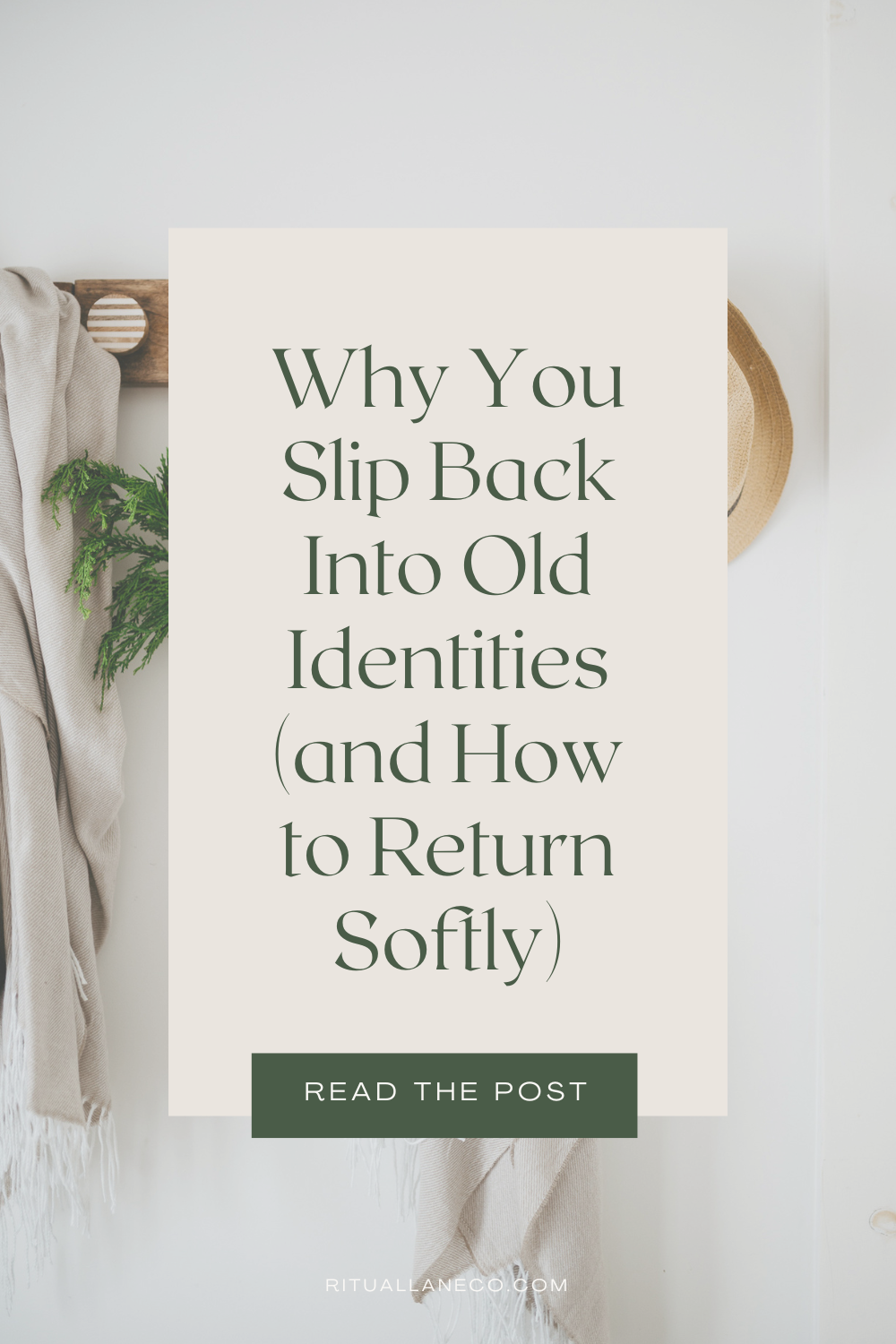Why You Slip Back Into Old Identities (and How to Return Softly)