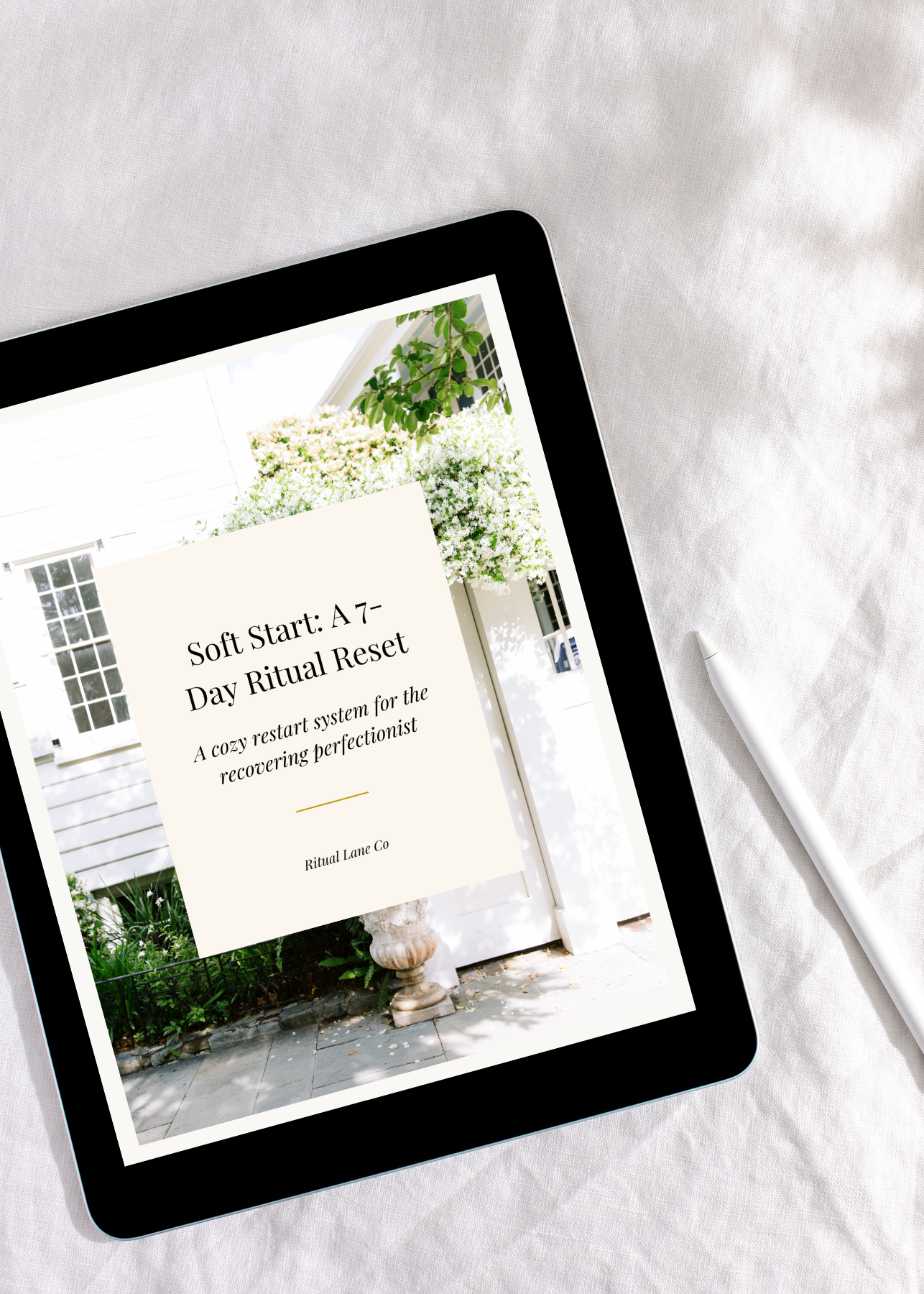 Soft Start: The 7-Day Ritual Reset Guidebook