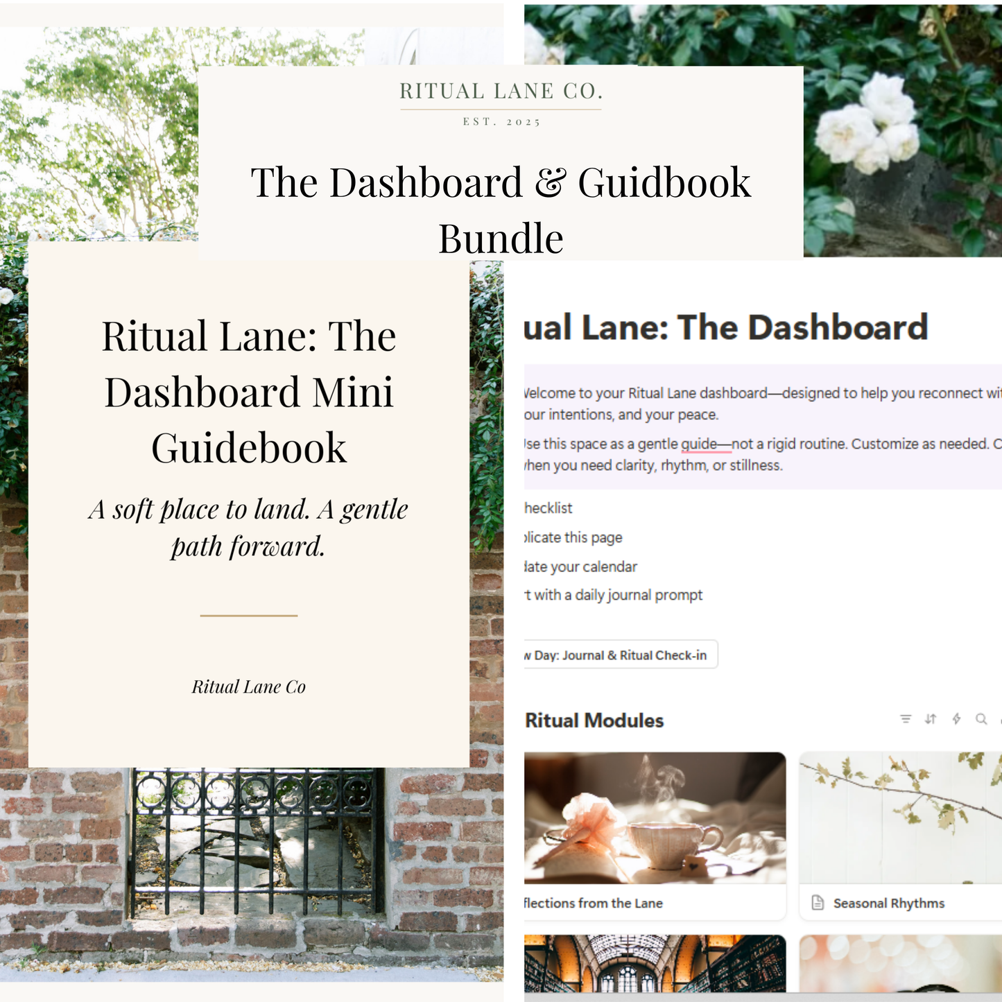 The Ritual Starter Kit (Dashboard & Guidebook)